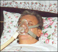 Pilot type CPAP mask