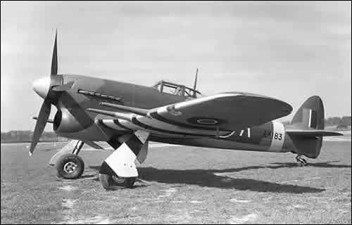 The Hawker Typhoon