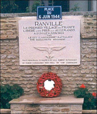 Ranville War Memorial